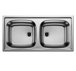 TOP EZ 8x4 kuchynský nerezový drez