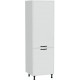 BIANCA biela SL60/71, vysoká skrinka na vstavanú chladničku v šírke 60 cm a výške 209 cm