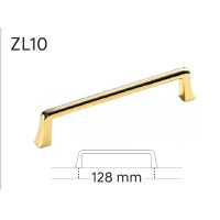 úchytka ZL10, kovová, v zlatej farbe