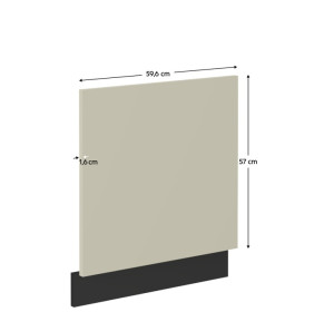ARAKA kašmír ZM60/57 dvierka na umývačku riadu 60 cm výška 57 cm