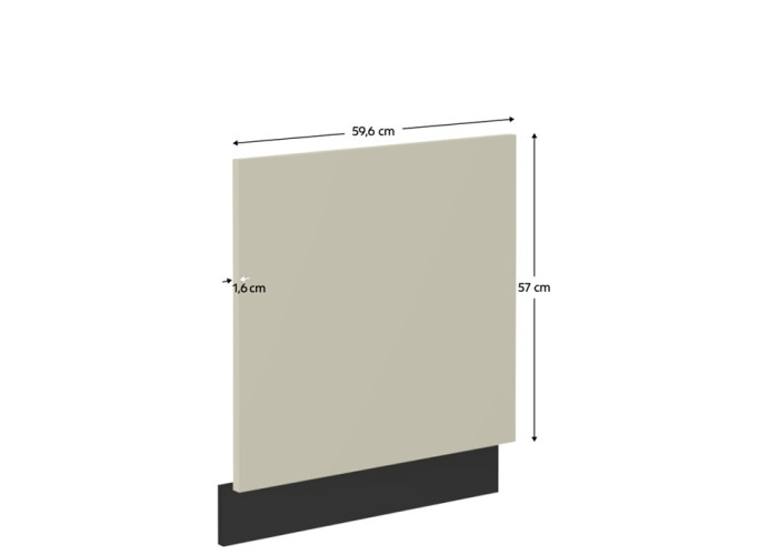 ARAKA kašmír ZM60/57 dvierka na umývačku riadu 60 cm výška 57 cm