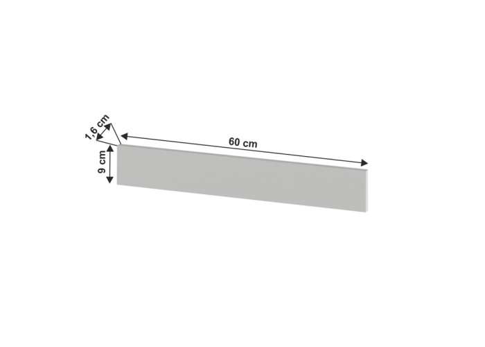 JULIA 93 sokel pre 60 cm umývačku riadu