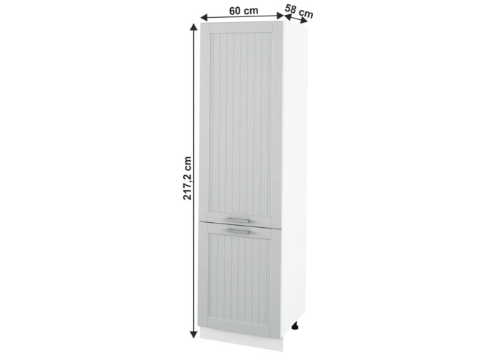 JULIA 80 svetlosivá vysoká kuchynská potravinová skriňa 60 cm JULIA 80 svetlosivá vysoká kuchynská potravinová skriňa 60 cm