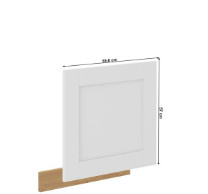 LULA artisan/biela ZM60/57 dvierka na umývačku riadu 60 cm výška 57 cm