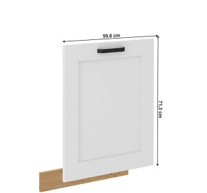 LULA artisan/biela ZM60/72 dvierka na umývačku riadu 60 cm výška 72 cm