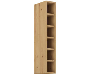 LULA artisan G15/90-OTV horná kuchynská skrinka 15 cm s výškou 90 cm