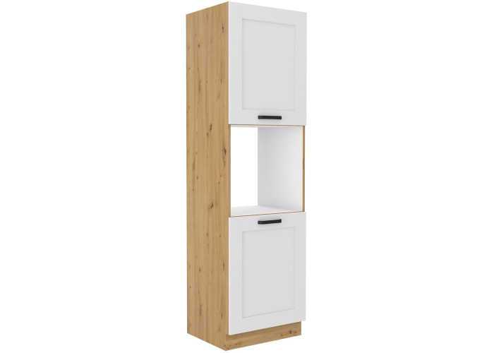 LULA artisan/biela DP60 vysoká kuchynská skriňa na vstavanú rúru 60 cm LULA artisan/biela DP60 vysoká kuchynská skriňa na vstavanú rúru 60 cm