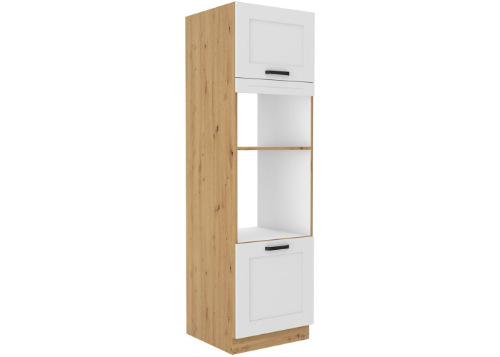 LULA artisan/biela DPM60 vysoká skriňa na vstavanú rúru a mikrovlnku 60 cm LULA artisan/biela DPM60 vysoká skriňa na vstavanú rúru a mikrovlnku 60 cm