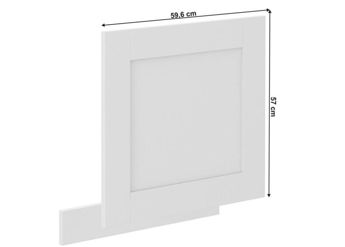 LULA biela ZM60/57 dvierka na umývačku riadu 60 cm výška 57 cm