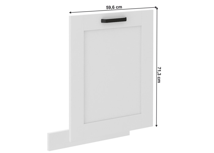 LULA biela ZM60/72 dvierka na umývačku riadu 60 cm výška 72 cm