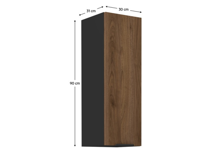 MENZO G30/90 horná kuchynská skrinka 30 cm s výškou 90 cm