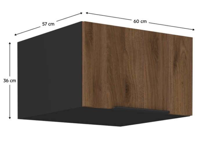 MENZO G60/36NAG nadstavec na potravinové skrine v šírke 60 cm a výške 36 cm MENZO G60/36NAG nadstavec na potravinové skrine v šírke 60 cm a výške 36 cm