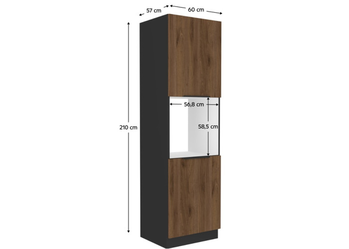 MENZO DP60 vysoká kuchynská skrinka na vstavanú rúru 60 cm MENZO DP60 vysoká kuchynská skrinka na vstavanú rúru 60 cm