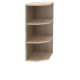 NOVA PLUS NOPL-003-0H dub sonoma, horné rohové ukončenie v šírke 30 cm NOVA PLUS NOPL-003-0H dub sonoma, horné rohové ukončenie v šírke 30 cm