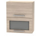 NOVA PLUS NOPL-009-VH dub sonoma, horná výklopná skrinka so sklom v šírke 60 cm NOVA PLUS NOPL-009-VH dub sonoma, horná výklopná skrinka so sklom v šírke 60 cm