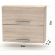 NOVA PLUS NOPL-015-VH dub sonoma, horná výklopná skrinka v šírke 80 cm NOVA PLUS NOPL-015-VH dub sonoma, horná výklopná skrinka v šírke 80 cm