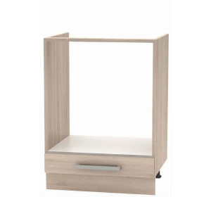 NOVA PLUS NOPL-059-0S dub sonoma, dolná skrinka na vstavaný spotrebič v šírke 60 cm