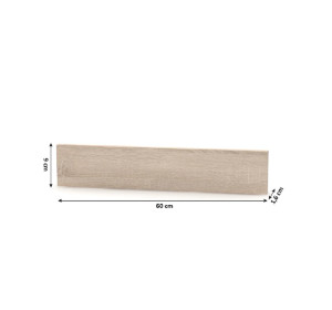NOVA PLUS NOPL-062-03 dub sonoma, sokel pre umývačku v šírke 45 cm