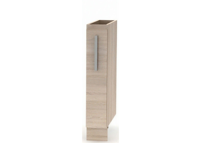 NOVA PLUS NOPL-066-VK dub sonoma, dolná skrinka s výsuvným košom v šírke 15 cm NOVA PLUS NOPL-066-VK dub sonoma, dolná skrinka s výsuvným košom v šírke 15 cm
