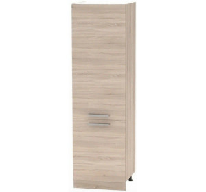 NOVA PLUS NOPL-081-60 dub sonoma, potravinová skrinka v šírke 60 cm