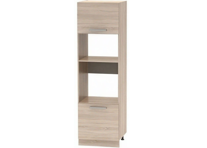 NOVA PLUS NOPL-084-00 dub sonoma, skrinka na vstavanú rúru a mikrovlnku v šírke 60 cm NOVA PLUS NOPL-084-00 dub sonoma, skrinka na vstavanú rúru a mikrovlnku v šírke 60 cm