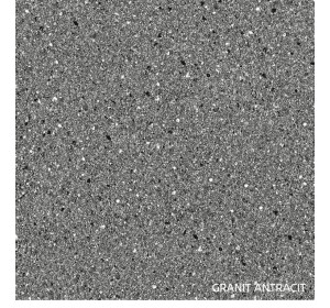 Pracovná doska GRANIT ANTRACIT v hrúbke 38 mm