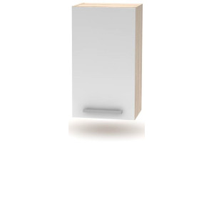 NOVA PLUS NOPL-005-0H dub sonoma/biela, horná skrinka v šírke 40 cm