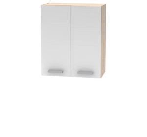 NOVA PLUS NOPL-007-0H dub sonoma/biela, horná skrinka v šírke 60 cm