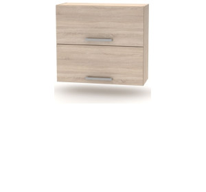 NOVA PLUS NOPL-015-VH dub sonoma, horná výklopná skrinka v šírke 80 cm