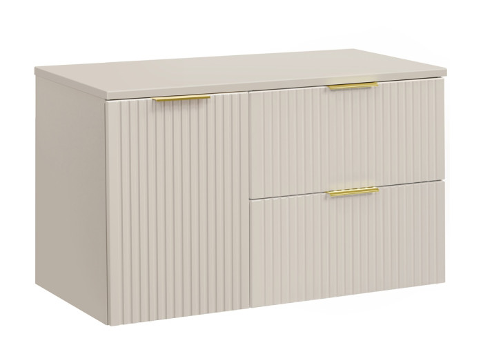 ADEL cashmere 82-100-2S-DC skrinka pod umývadlo 100 cm