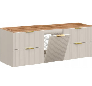 ADEL cashmere 82-160-60-40-60-DW skrinka pod umývadlo 160 cm