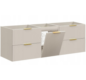 ADEL cashmere 82-160-60-40-60-DW skrinka pod umývadlo 160 cm ADEL cashmere 82-160-60-40-60-DW skrinka pod umývadlo 160 cm