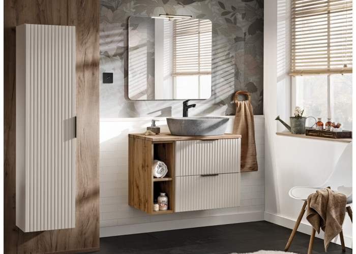 ADEL cashmere 80-01-1D policová skrinka do kúpelne 