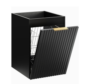 ADEL čierna 81-40-1DK kúpeľňová skrinka s košom 40 cm