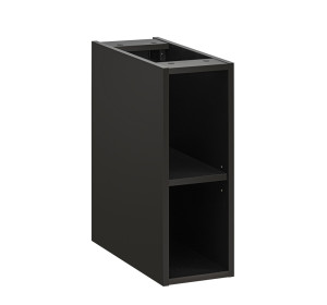 ADEL čierna 81-01-A, regál do kúpelne