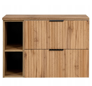 ADEL dub wotan 82-100-20-80-DD skrinka pod umývadlo 100 cm