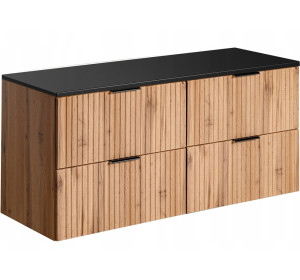 ADEL dub wotan 82-120-B-4S-DC skrinka pod umývadlo 120 cm