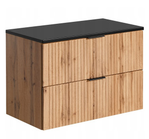 ADEL dub wotan 82-80-B-2S-DC skrinka pod umývadlo 80 cm