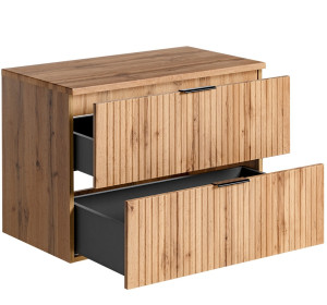 ADEL dub wotan 82-80-B-2S-DD skrinka pod umývadlo 80 cm ADEL dub wotan 82-80-B-2S-DD skrinka pod umývadlo 80 cm