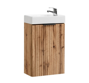 ADEL dub wotan 82-40-B-1D skrinka s umývadlom 40 cm