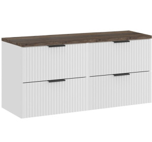 ADEL white 82-120-4S-DV skrinka pod umývadlo 120 cm