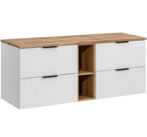 ADEL white 82-140-DW skrinka pod umývadlo 140 cm