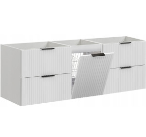ADEL white 82-160-60-40-60-DW skrinka pod umývadlo 160 cm ADEL white 82-160-60-40-60-DW skrinka pod umývadlo 160 cm