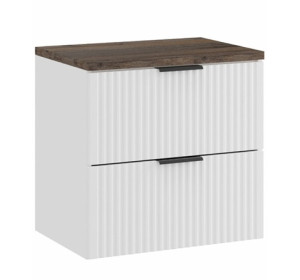 ADEL white 82-60-2S-DV skrinka pod umývadlo 60 cm