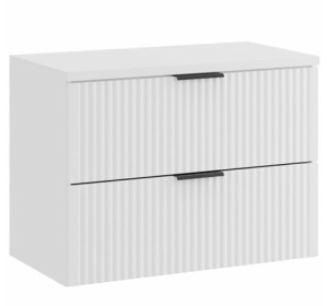 ADEL white 82-80-2S-DB skrinka pod umývadlo 80 cm