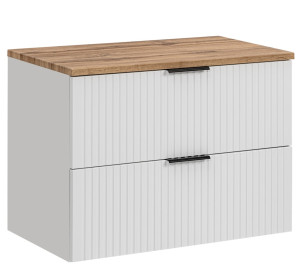 ADEL white 82-80-2S-DW skrinka pod umývadlo 80 cm