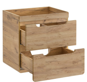 ARUBA dub craft zlatý 820, skrinka pod umývadlo 60 cm