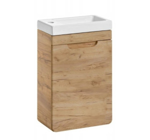 ARUBA dub craft zlatý 826 skrinka s umývadlom 40 cm