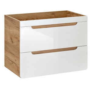 ARUBA white 821, skrinka pod umývadlo 80 cm