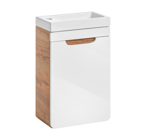 ARUBA white 826 skrinka s umývadlom 40 cm